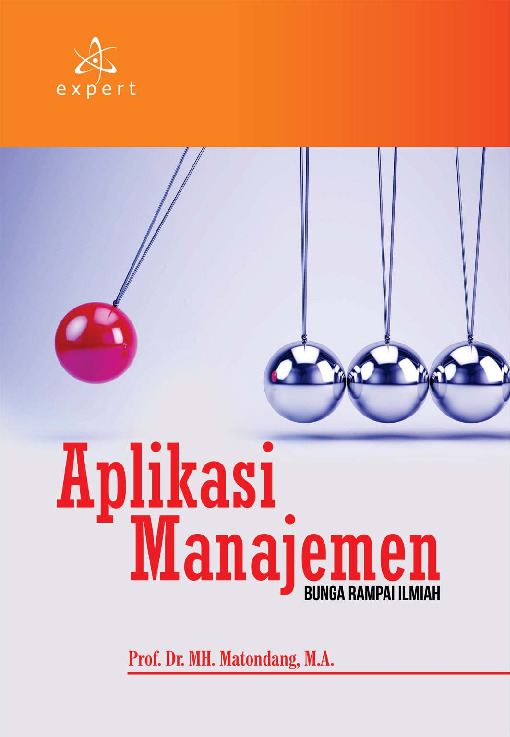 Sampul buku Aplikasi Manajemen